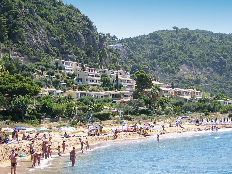 Glyfada Beachfront Apartments and Villas Corfu Island, Corfu Island Гърция